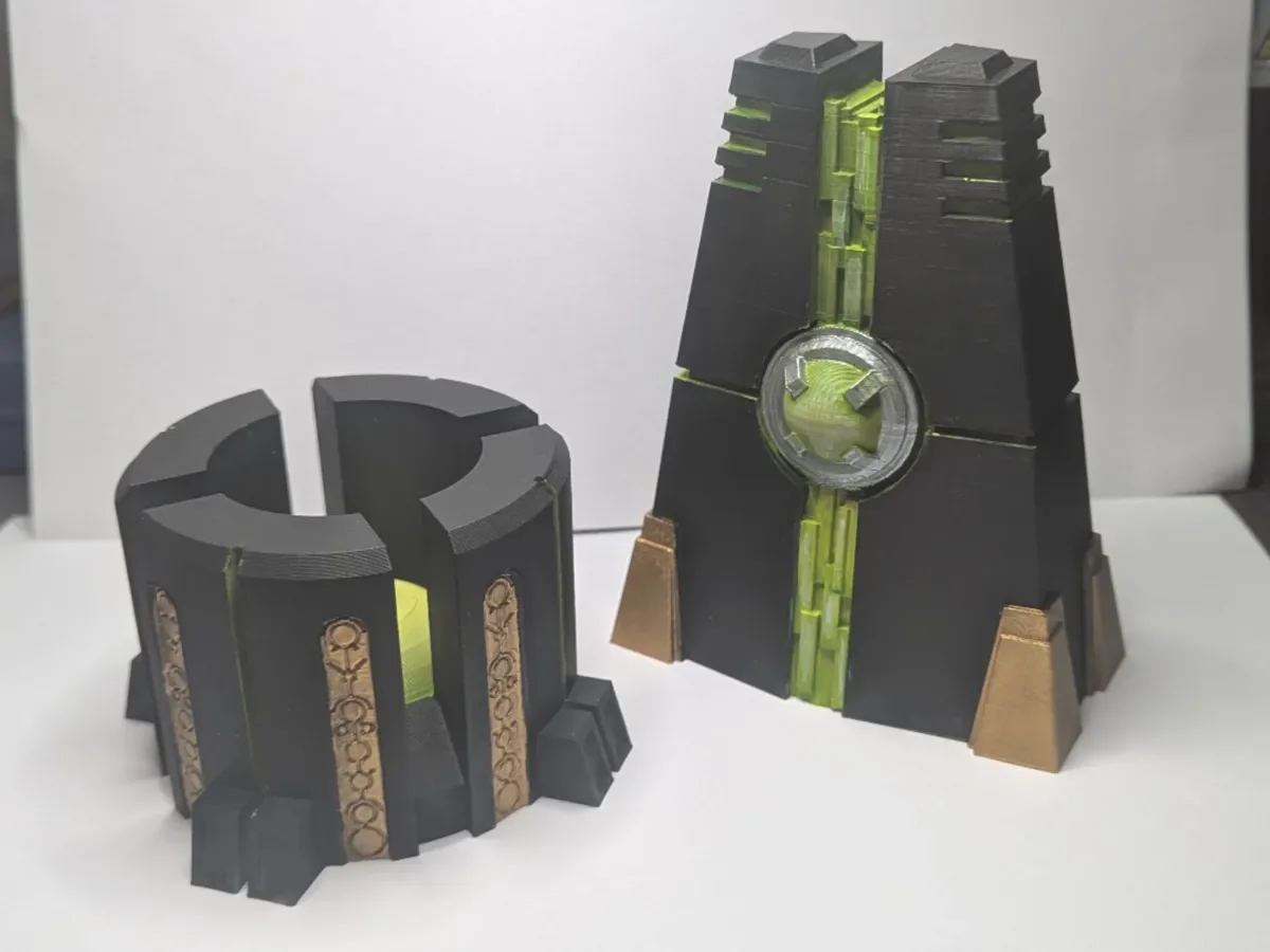 Space Robot Scatter Terrain