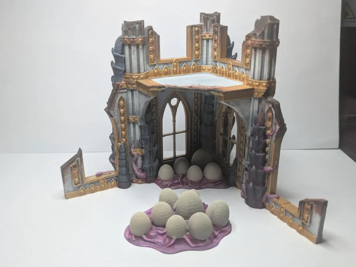 Two-Storey Ruin & Egg Cluster