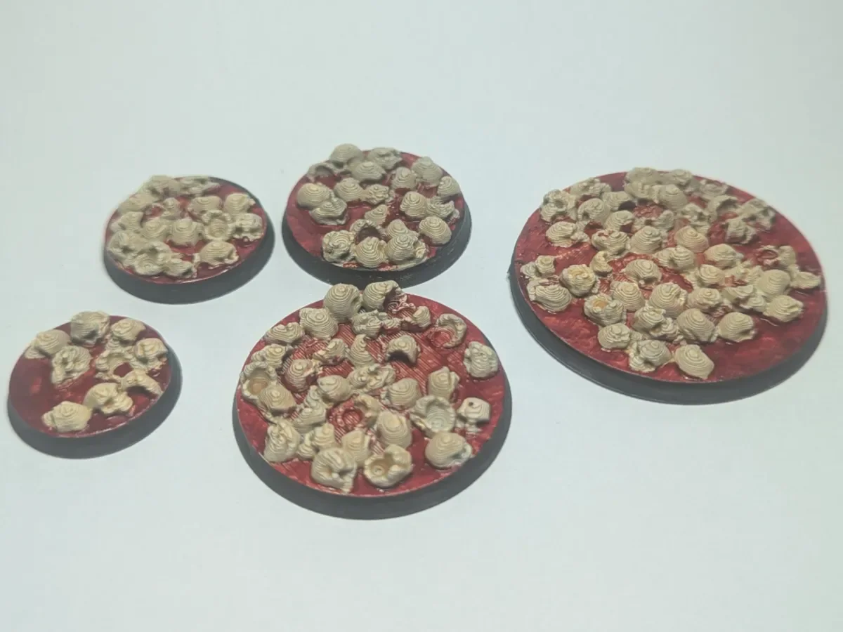 Skull Miniature Bases