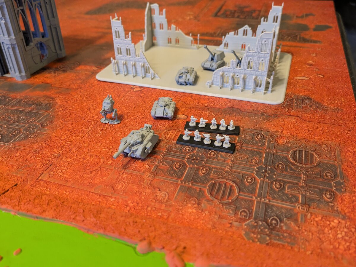 3D printed miniature - close-up detail