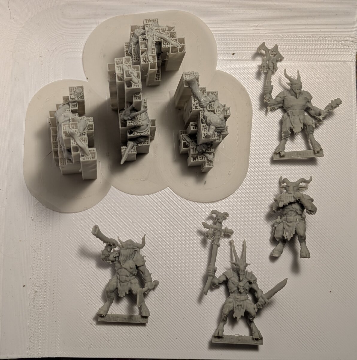 3D printed miniature - detailed sculpt