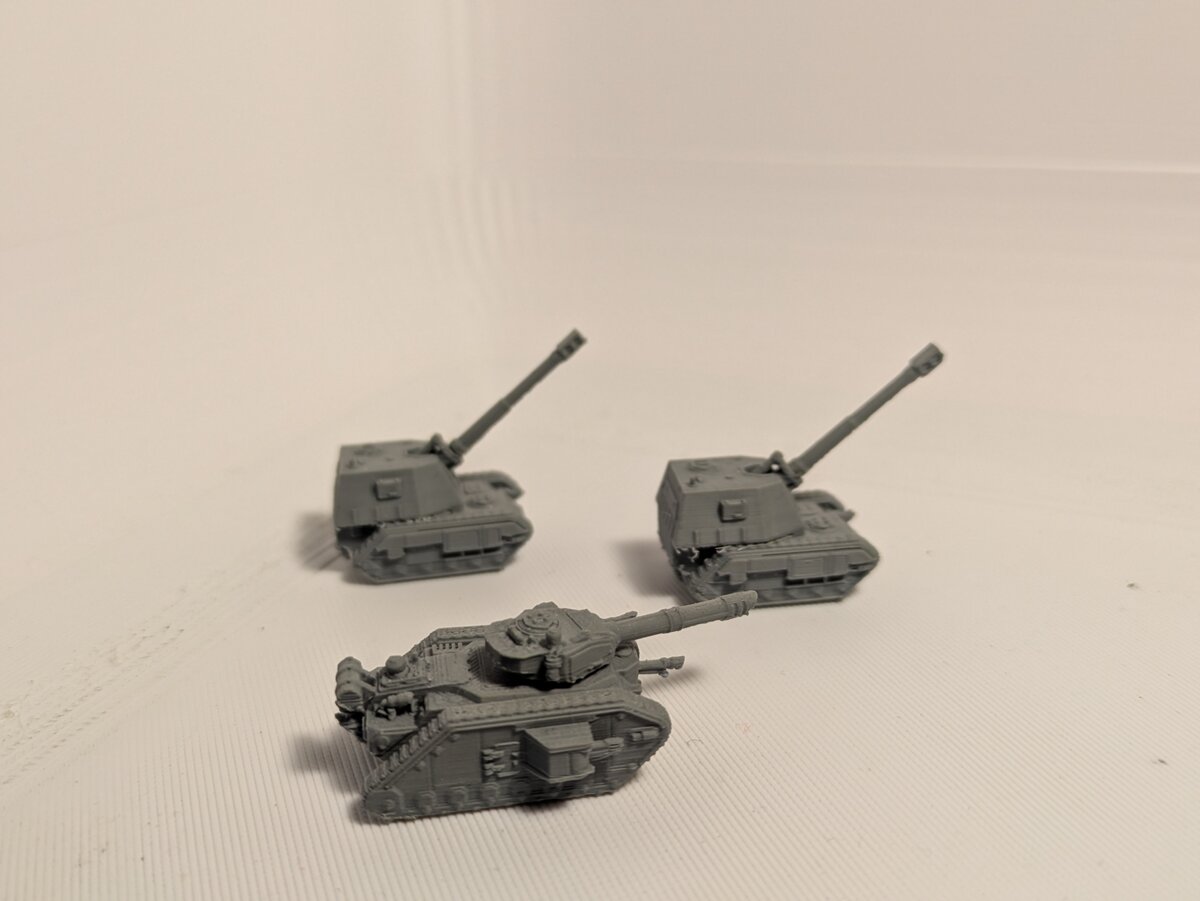 3D printed miniature - tabletop ready